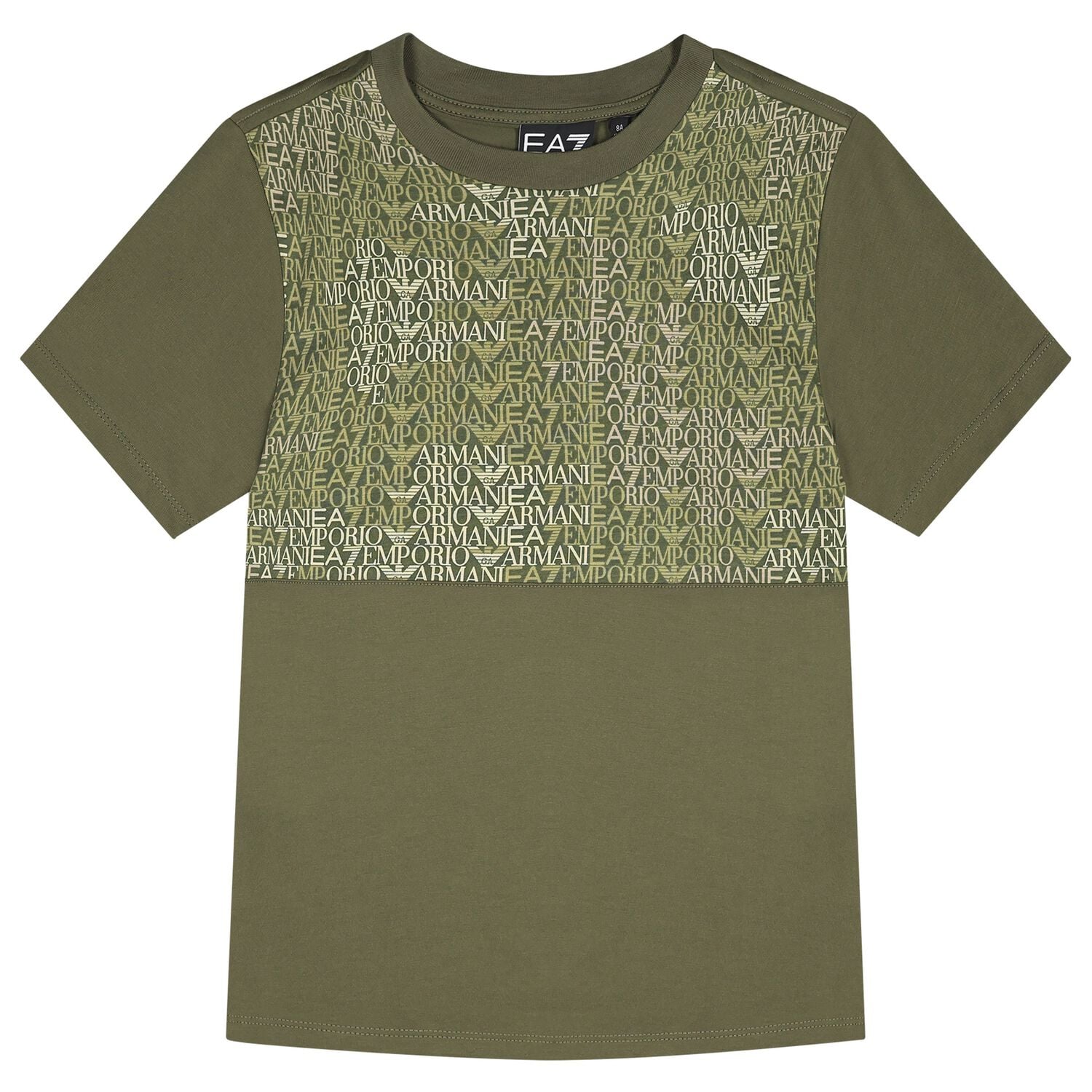 Boys Green Logo T-Shirt, 2, hi-res
