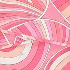 عش مطبوع عليه زهور باللون  وردية للبنات (75 سم), 2, hi-res