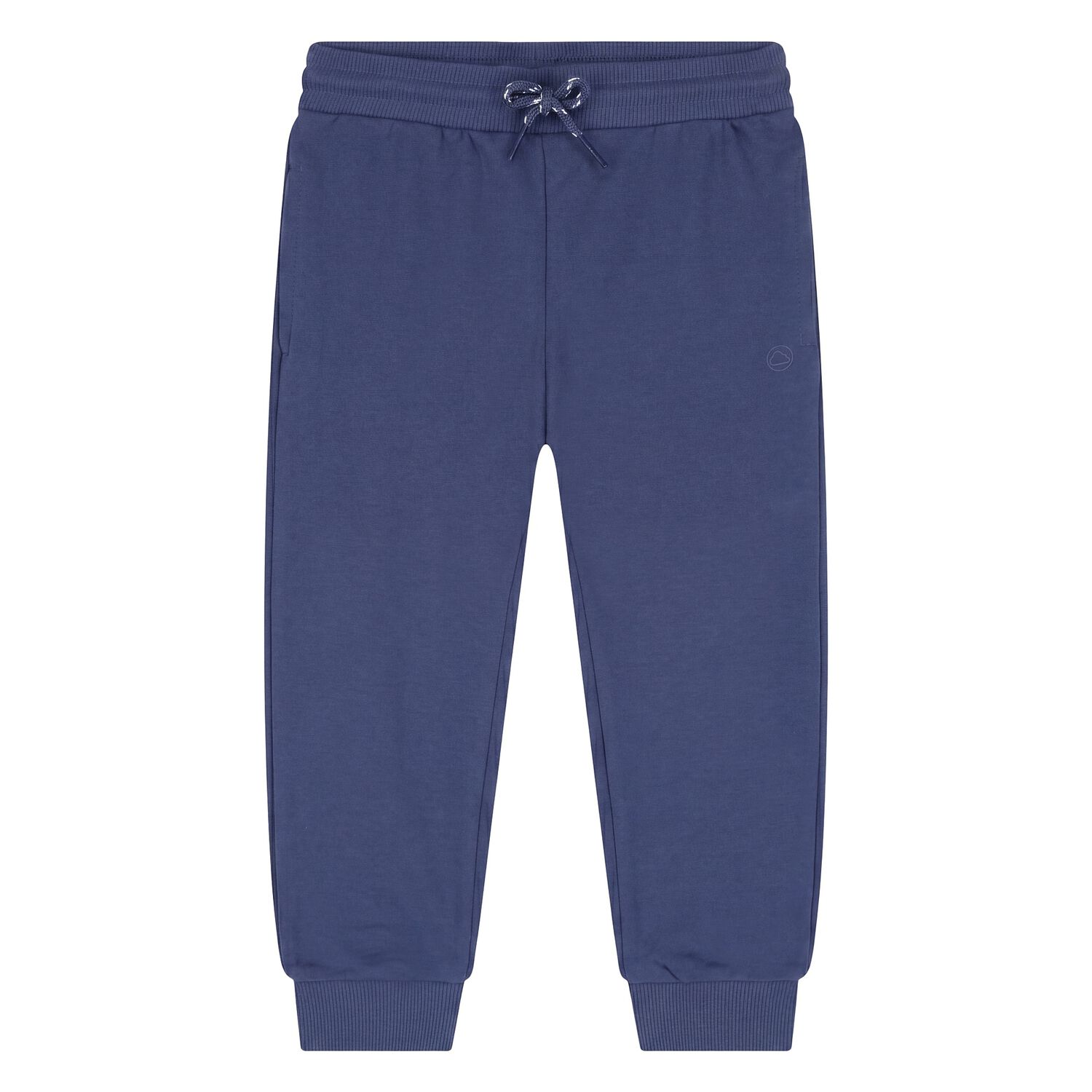 Younger Boys Blue Logo Joggers, 3, hi-res
