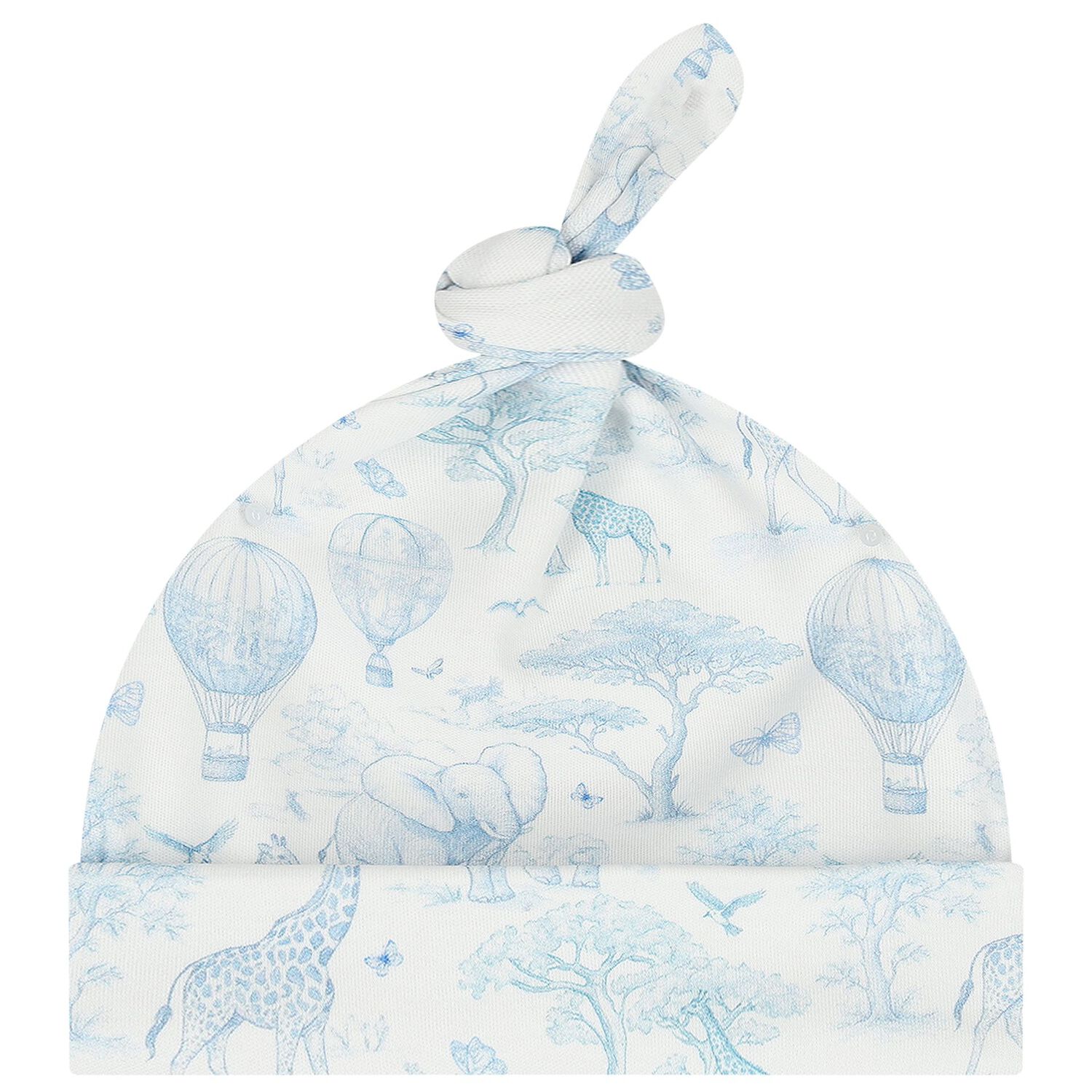 Baby Boys White & Blue Africa Babygrow Gift Set, 1, hi-res