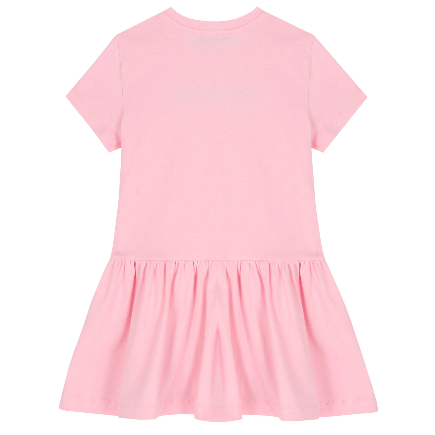 Girls Pink Logo Dress, 1, hi-res