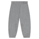Younger Boys Ivory, Grey & Green 3-Piece Tracksuit, 2, hi-res