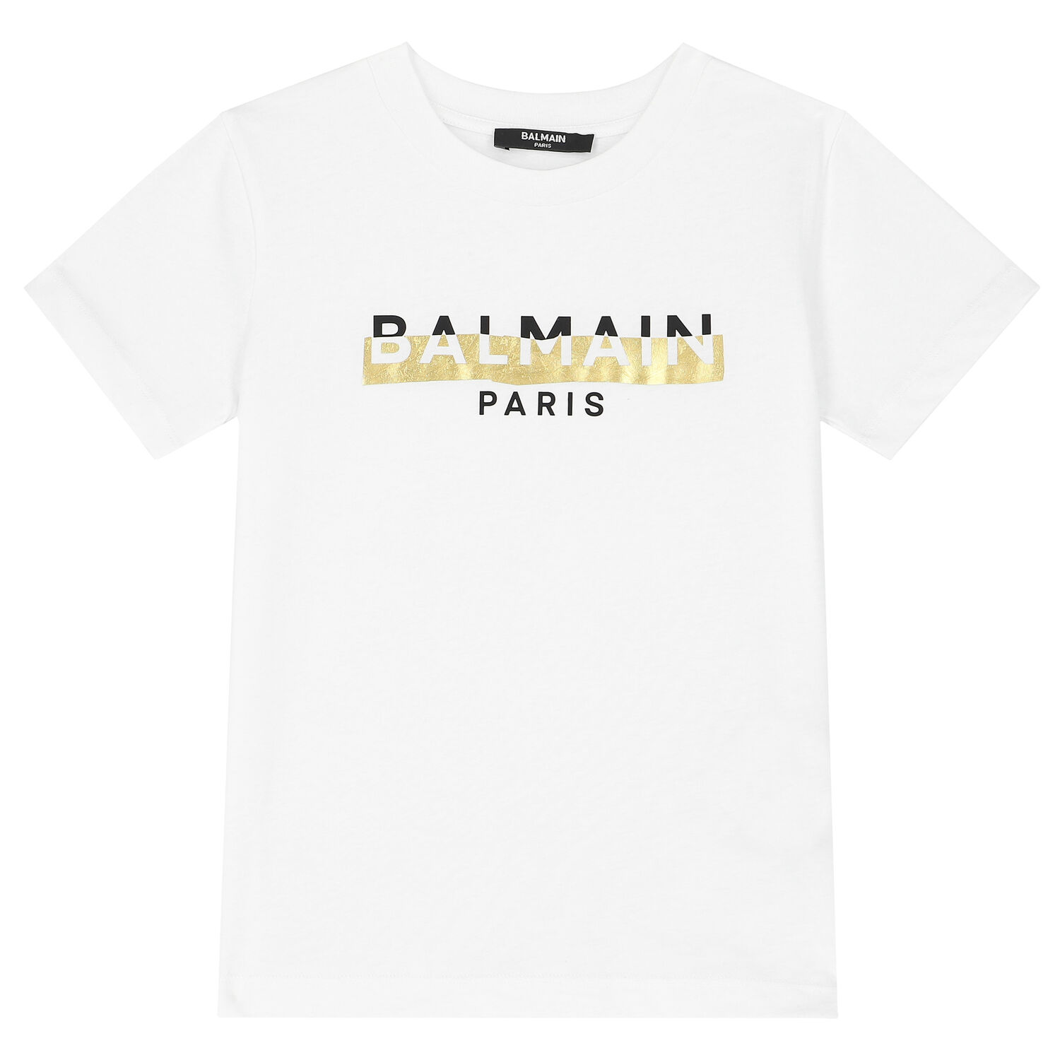 تيشيرت بالشعار باللون الأبيض للأولاد, 1, hi-res