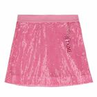 Girls Pink Embellished Skirt, 1, hi-res