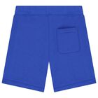 Boys Blue Logo Shorts, 1, hi-res