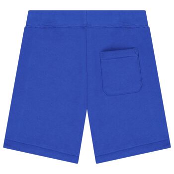 Boys Blue Logo Shorts