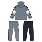 Boys Blue & Navy Blue 3-Piece Tracksuit, 1, hi-res