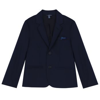 Boys Navy Blue Blazer