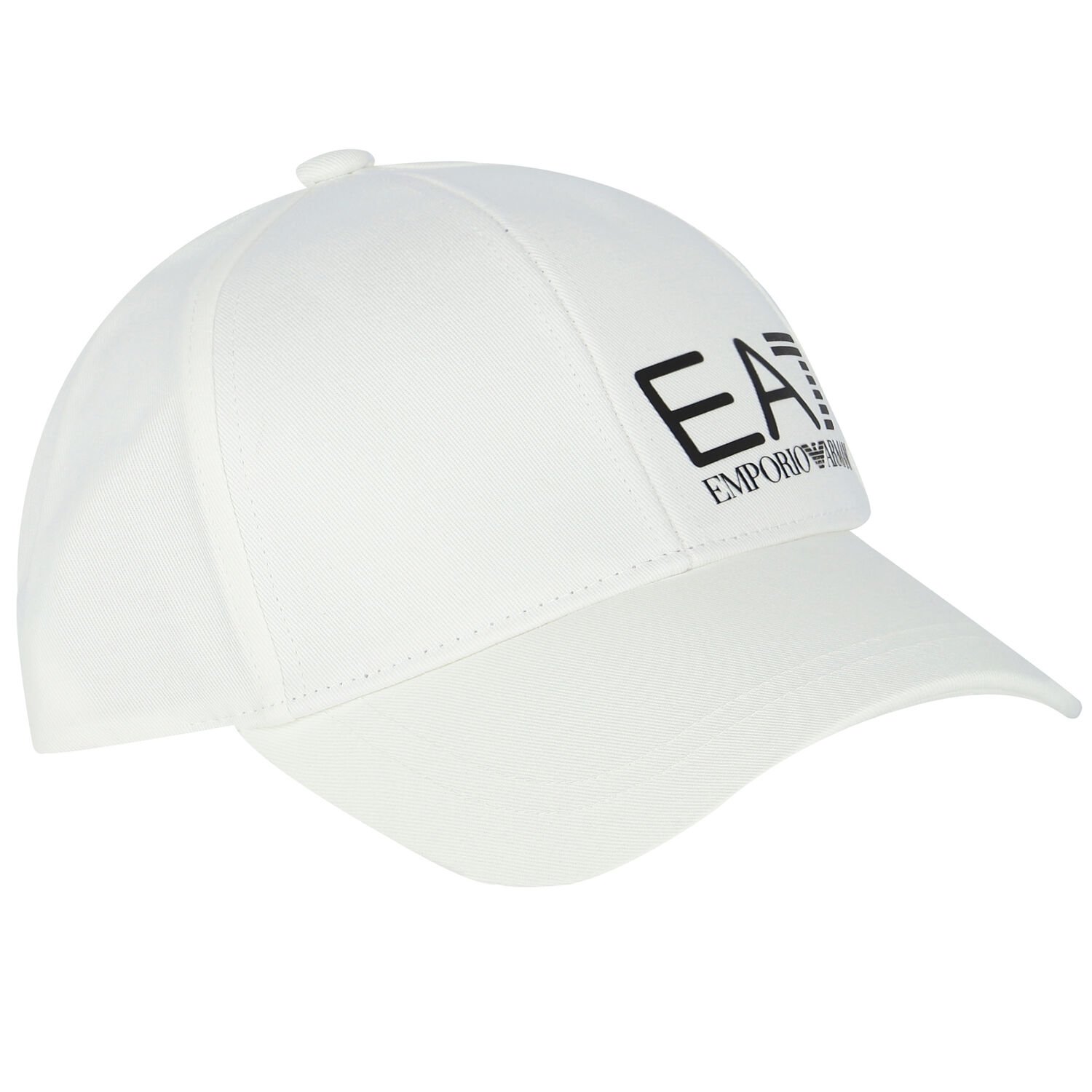 Boys White Logo Cap, 3, hi-res
