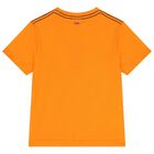Girls Orange Beach T-Shirt, 1, hi-res
