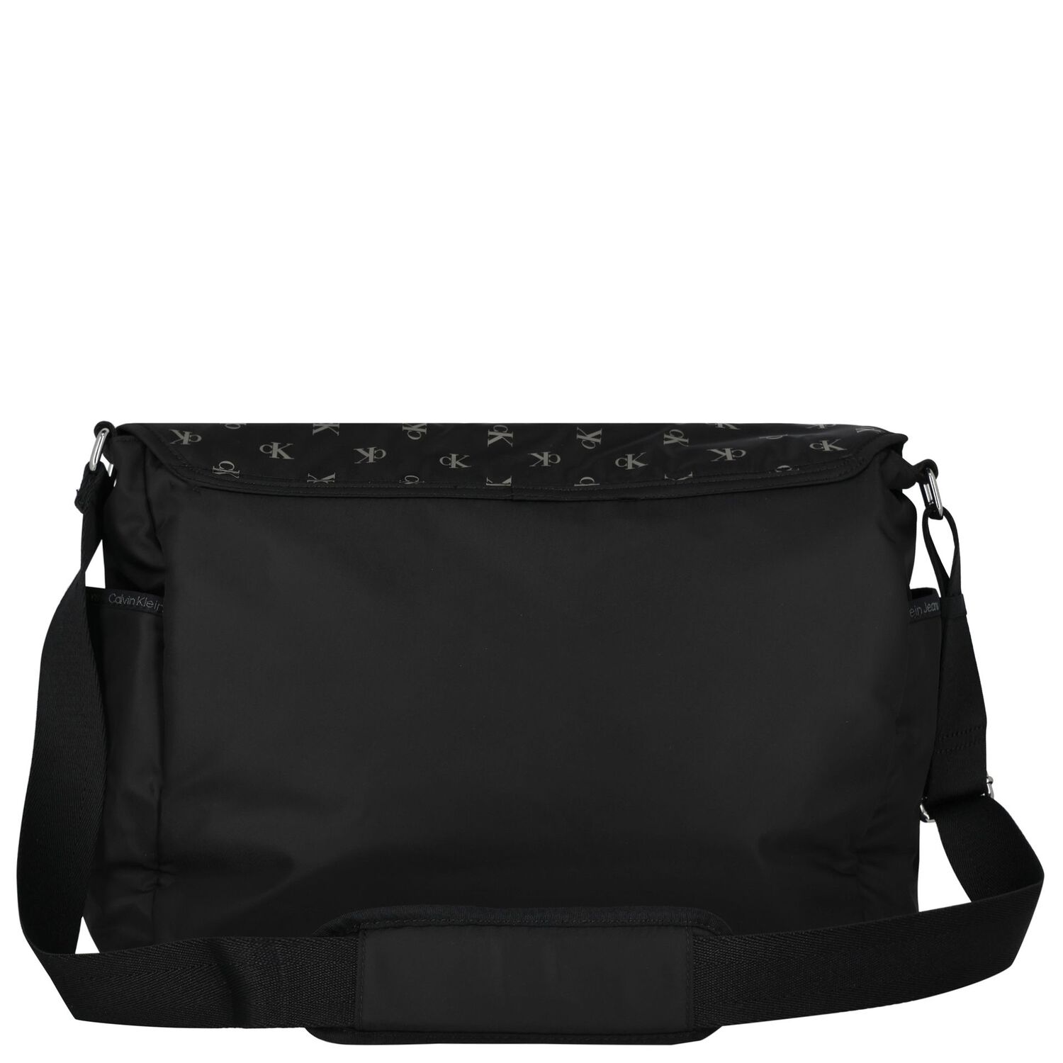 Black logo Baby Changing Bag, 1, hi-res