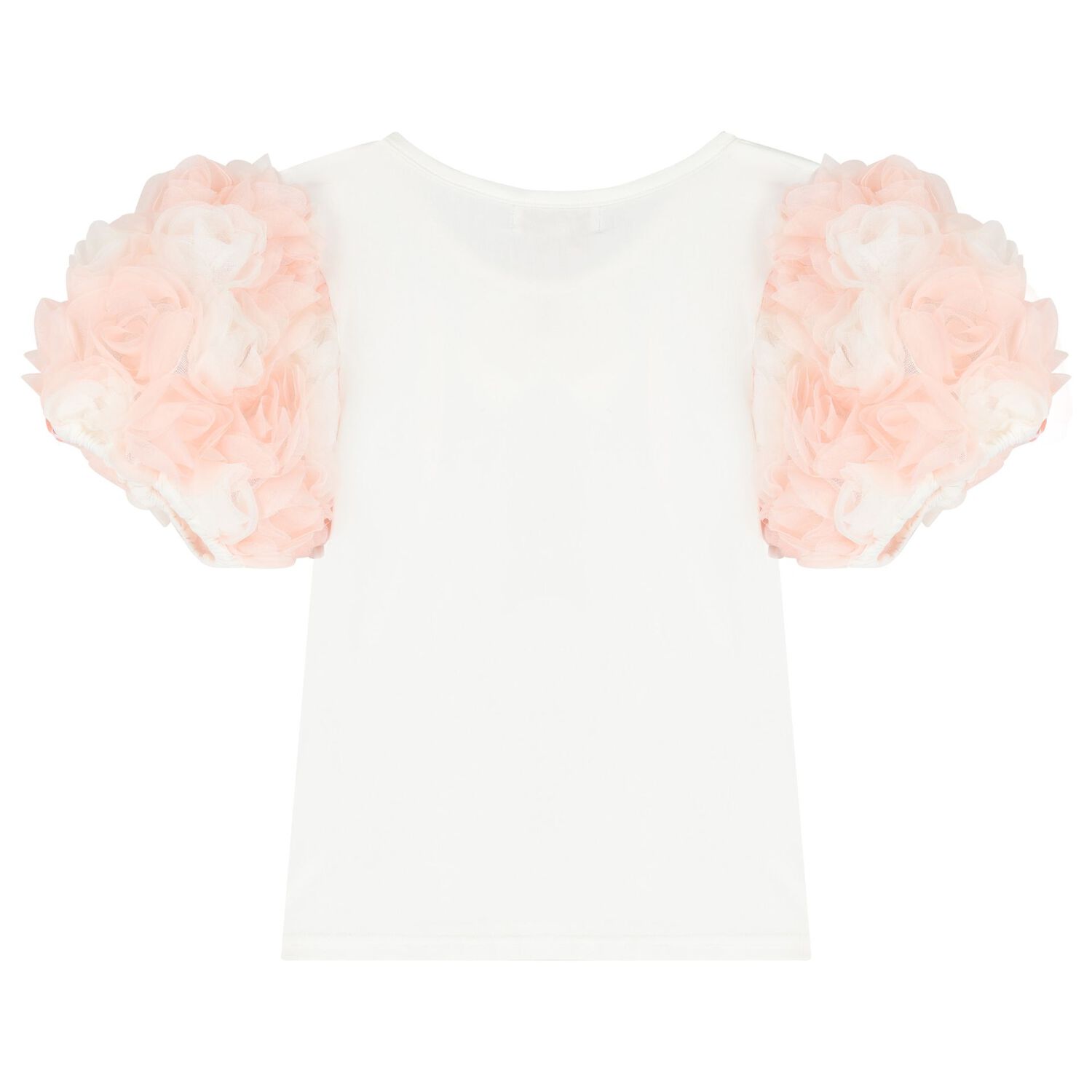 طقم تنورة بنات باللون العاجي والوردي, 1, hi-res image number null