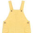 Younger Boys Yellow Dungarees, 1, hi-res