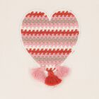 طقم ليجنز متعرج باللون العاجي والوردي للبنات, 1, hi-res