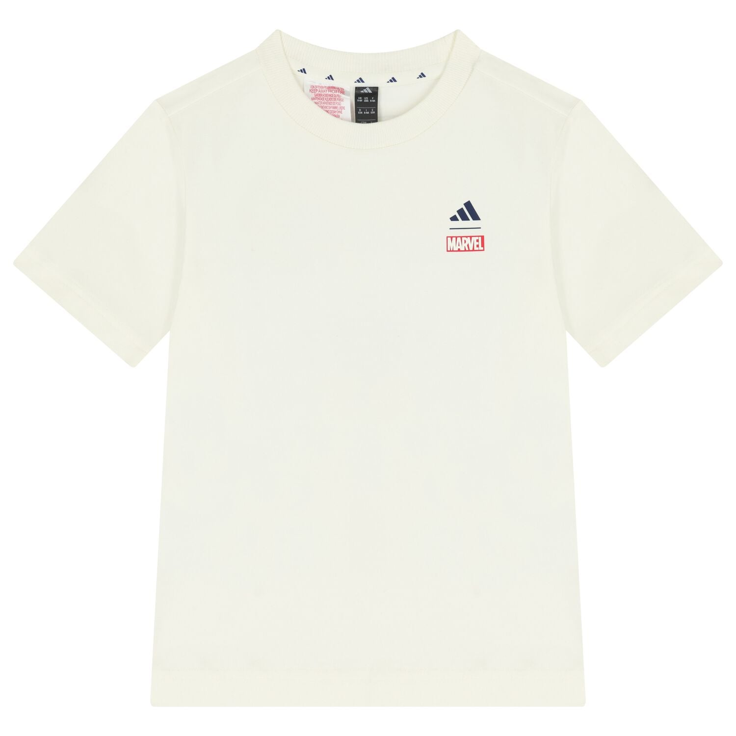 Boys Ivory Marvel Spider Man T-Shirt, 1, hi-res