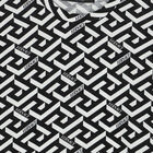 تيشيرت بالشعار باللون الابيض والاسود, 1, hi-res