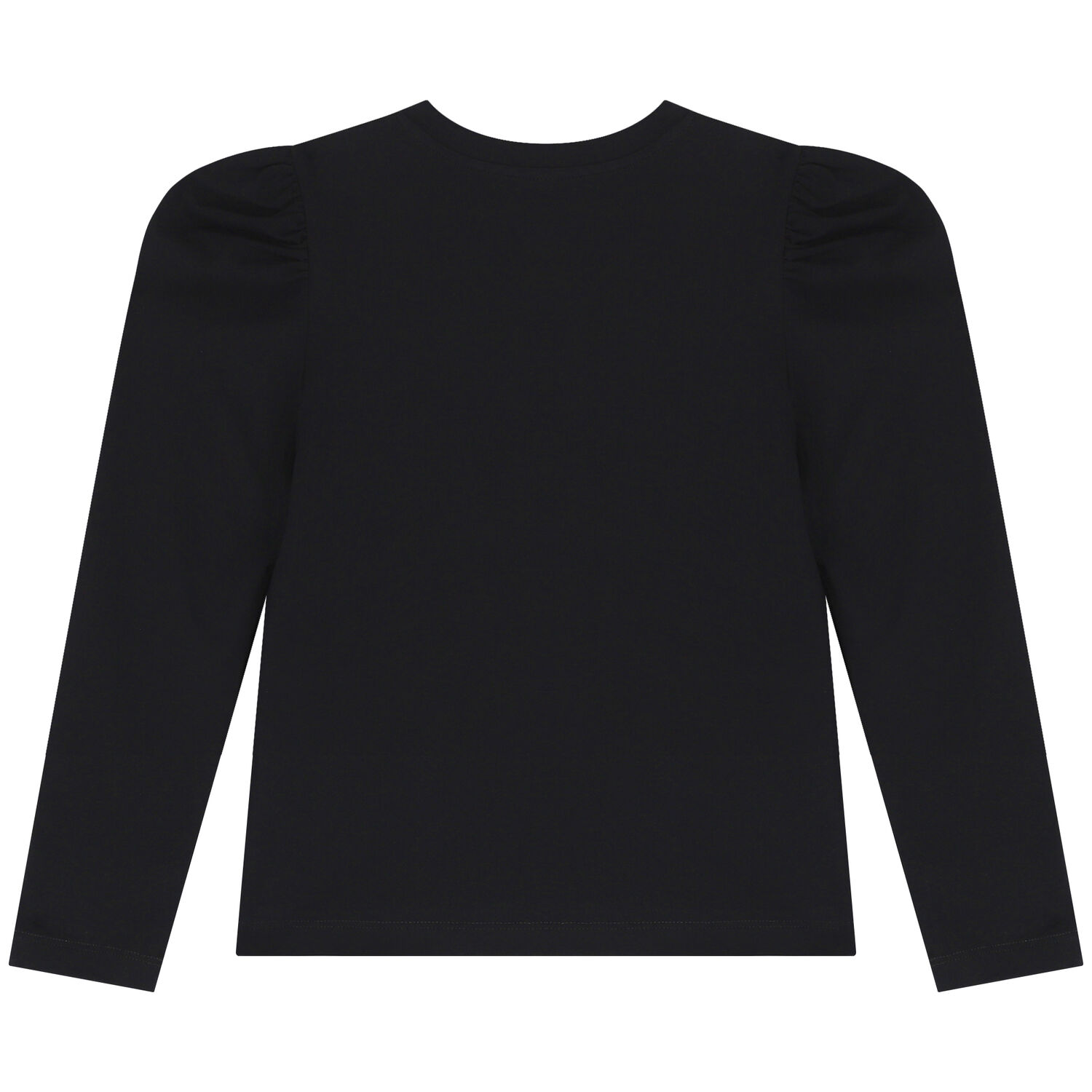 توب باكمام طويلة بشعار تيدي باللون الأبيض للبنات, 2, hi-res image number null