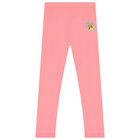 Girls Pink Leggings, 1, hi-res