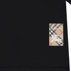 قميص اولاد بولو بالشعار باللون الاسود, 1, hi-res