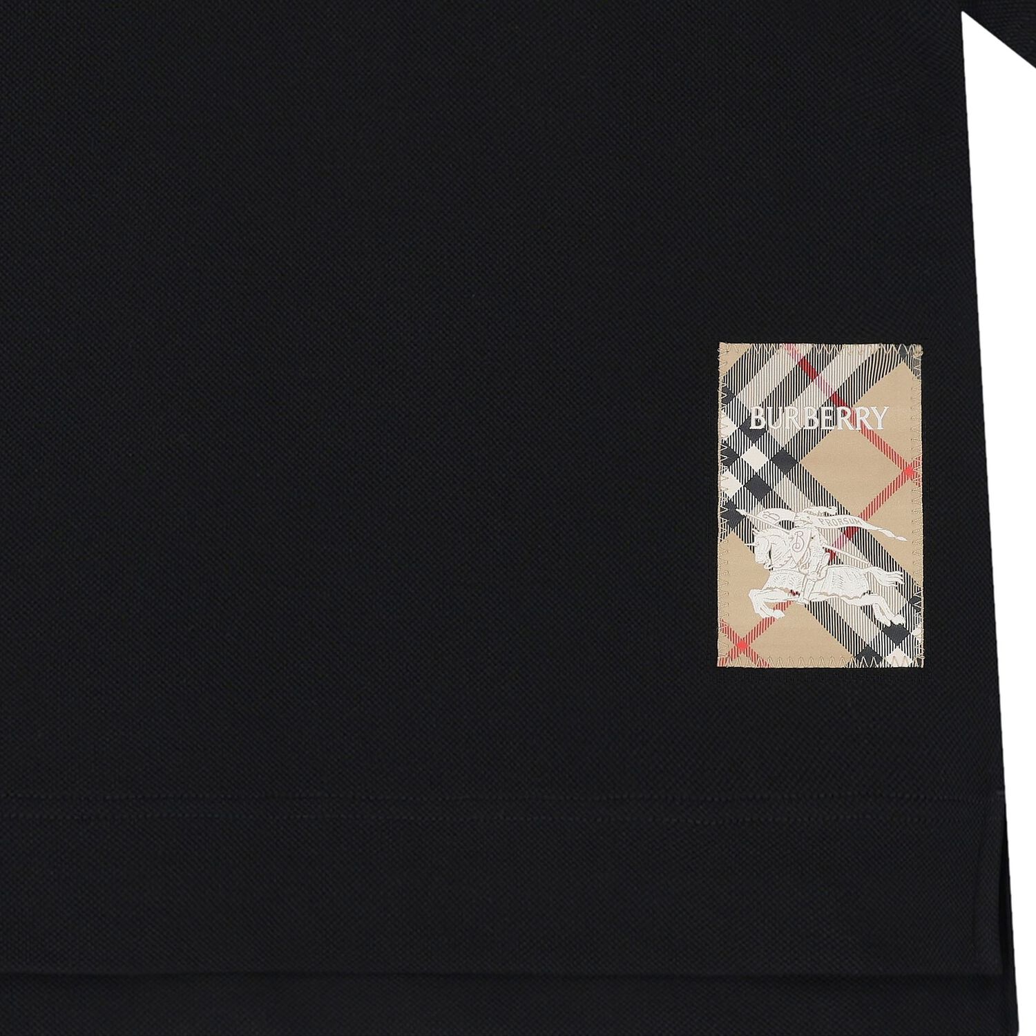 قميص اولاد بولو بالشعار باللون الاسود, 1, hi-res image number null