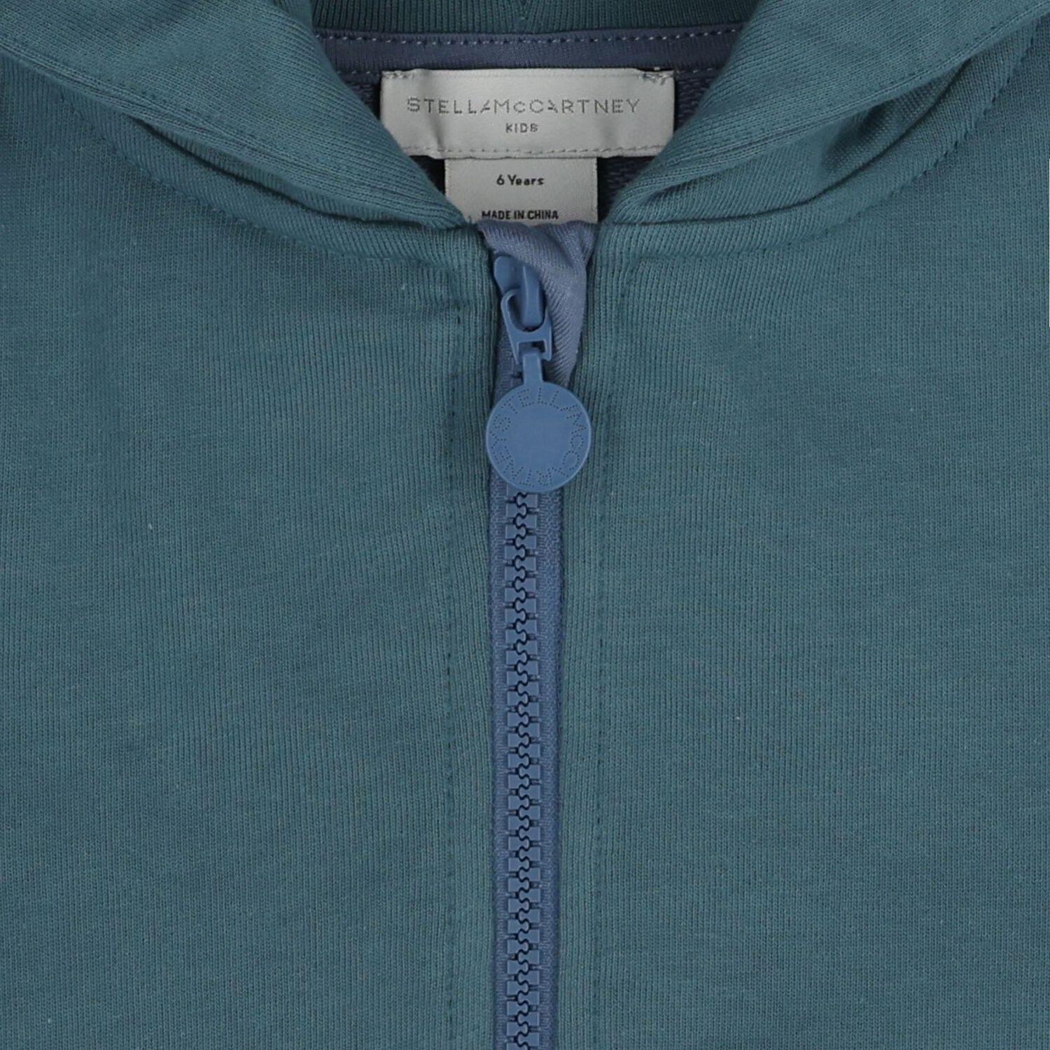 سترة بغطاء رأس وسحاب للأولاد بتصميم الحوت باللون الأزرق, 1, hi-res