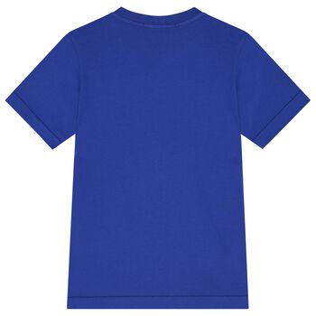 Boys Blue Logo T-Shirt