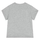 Younger Grey Teddy Bear Logo T-Shirt, 3, hi-res
