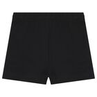 Baby Boys Black Logo Shorts Set, 1, hi-res