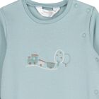 افرول اولاد بطبعه قطار باللون الابيض والاخضر ( 2 قطعه ) , 3, hi-res