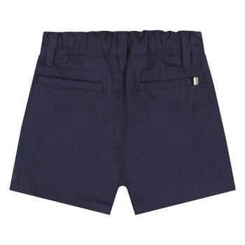 Younger Boys Navy Blue Shorts