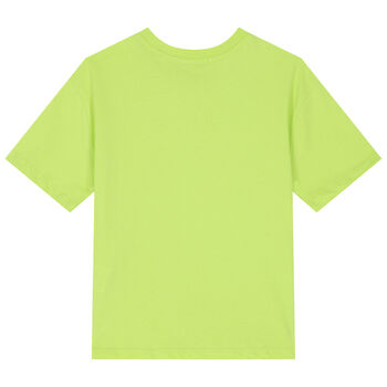 Green & White Logo T-Shirt