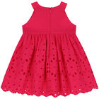 فستان بالشعار باللون الزهري, 1, hi-res