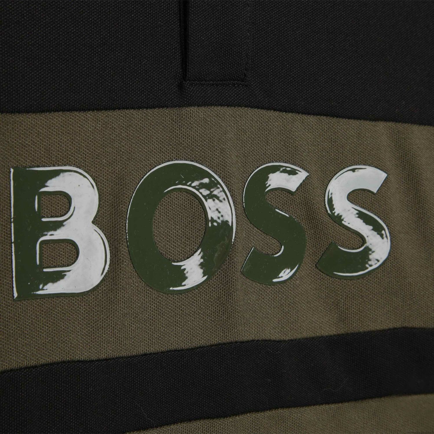 Boys Black Logo Polo Shirt, 1, hi-res image number null