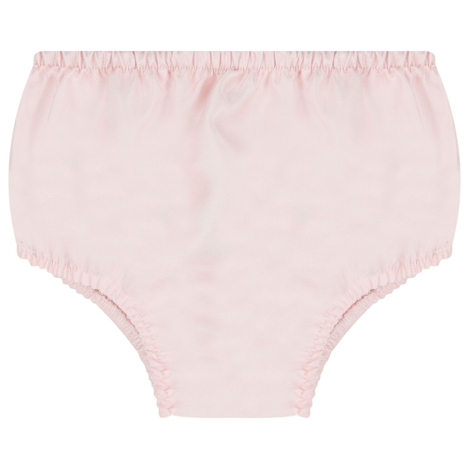 Baby Girls Pink Flower Satin Dress Set, 2, hi-res