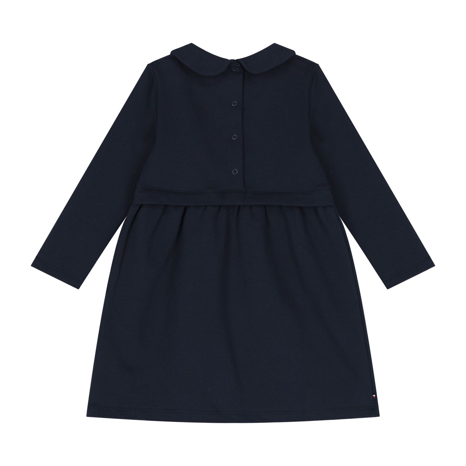 Younger Girls Navy Blue Logo Dress, 1, hi-res image number null