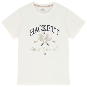 Boys Ivory Logo T-Shirt