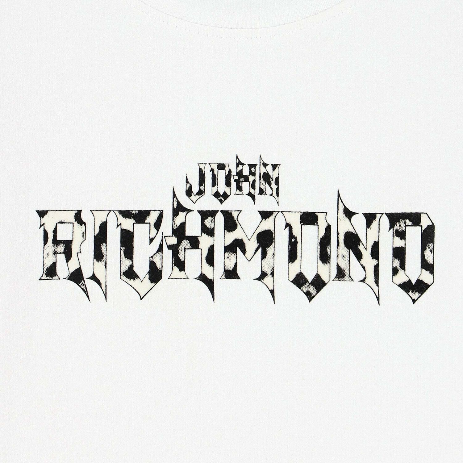 تيشيرت بالشعار باللون الابيض للبنات, 1, hi-res image number null