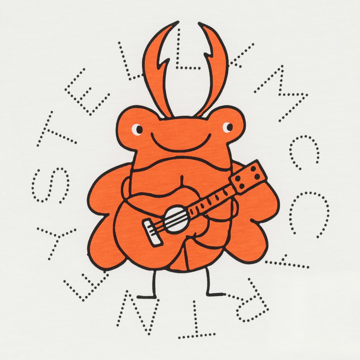 تيشيرت أطفال بالشعار وطبعة حشرة باللون الأبيض للأولاد, 1, hi-res