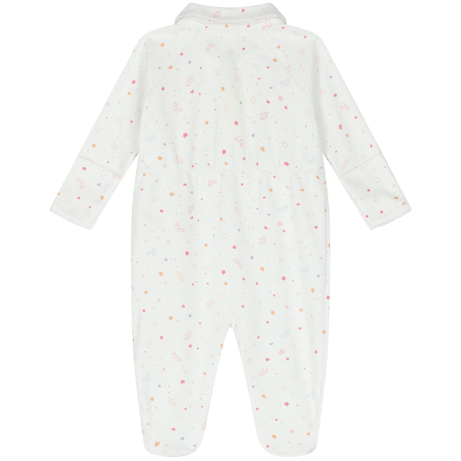 Baby Girls White Star & Crown 5 Piece Gift Set, 1, hi-res image number null