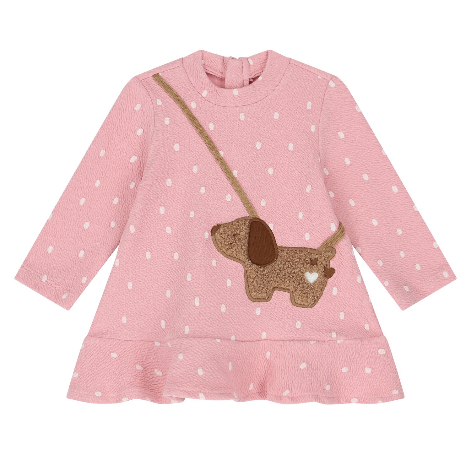 Younger Girls Pink Dress, 1, hi-res image number null