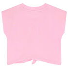 Girls Pink Logo T-Shirt, 3, hi-res