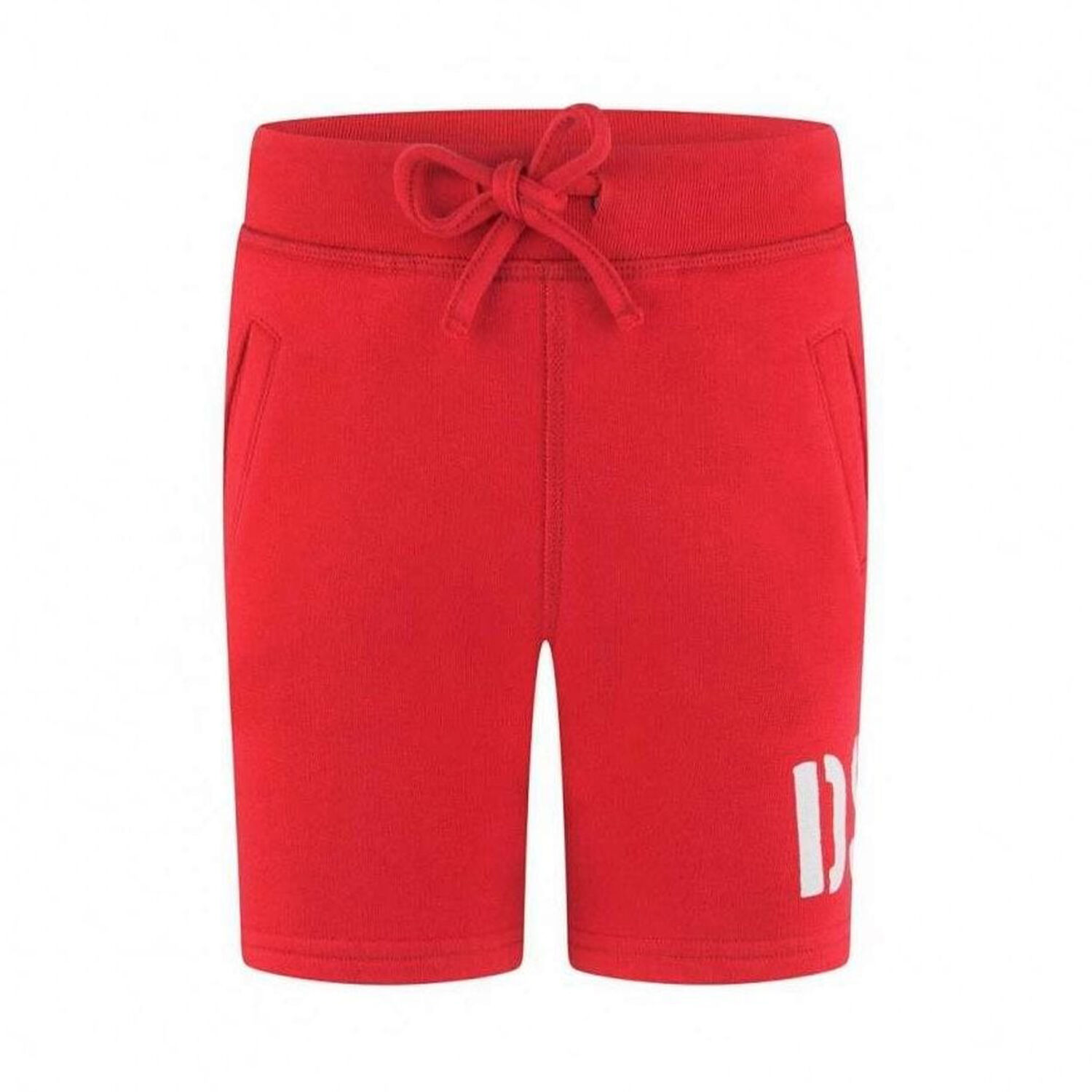Boys Red Logo Jersey Shorts, 1, hi-res image number null