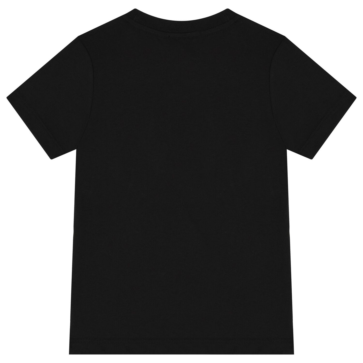 Boys Black Logo T-Shirt, 2, hi-res image number null