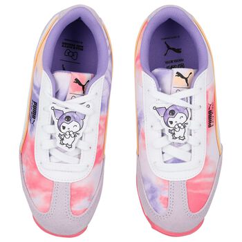 Girls Pink Hello Kitty Easy Rider Trainers