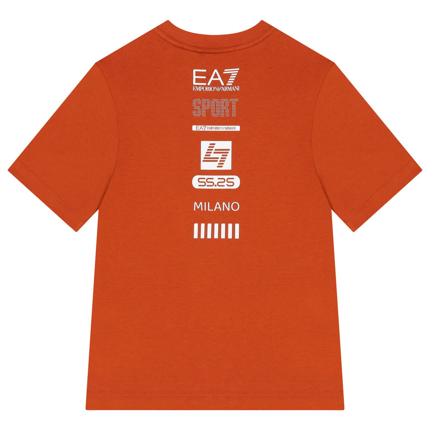 Boys Orange & Black Logo Shorts Set, 2, hi-res