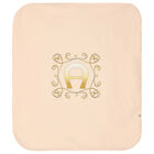 بطانية بالشعار باللون الوردي للبنات, 1, hi-res