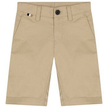 Boys Beige Shorts