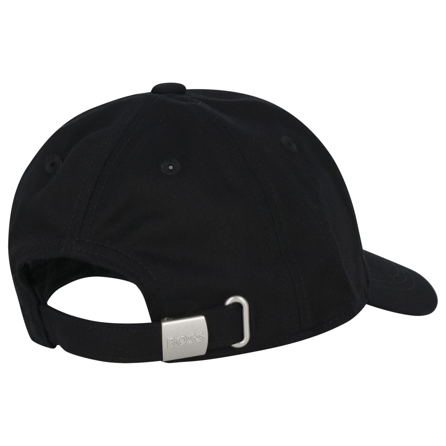 Boys Black Logo Cap, 1, hi-res