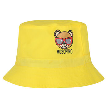 Baby Boys Yellow Logo Hat