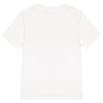 Boys White Logo T-Shirt
